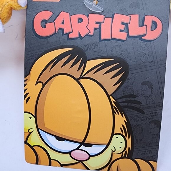 Garfield Plush Toy With Suction Cups 8" Officially Licensed Nickelodeon NEW - Picture 8 of 10